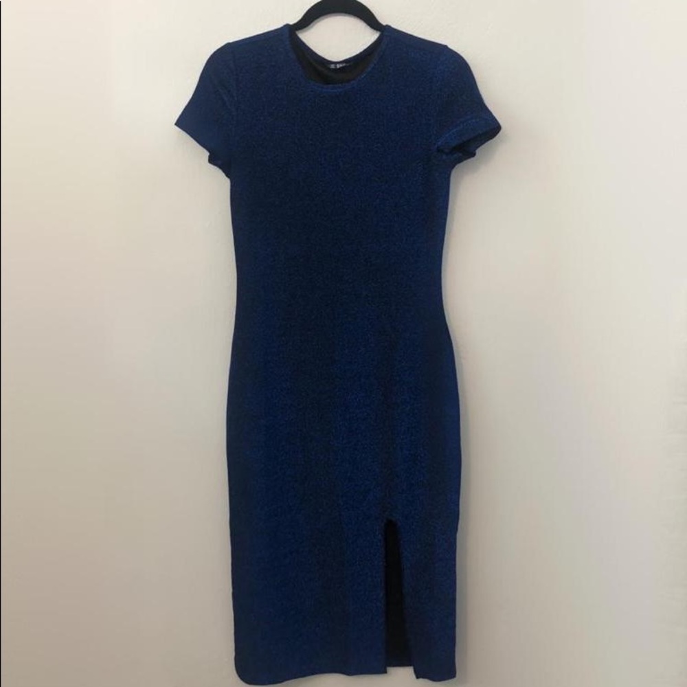 Blue dress